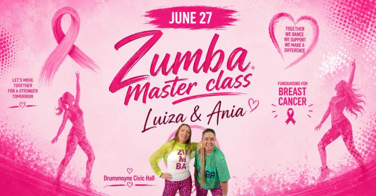 GO PINK! Zumba Masterclass with Ania and Luiza