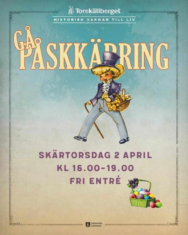 Gå påskkärring på museet