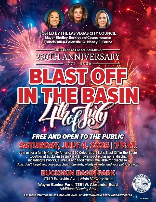 Blast Off in the Basin 4th of July