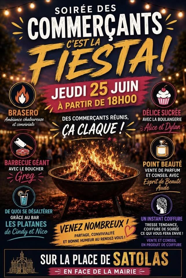 Soirée des commerçants