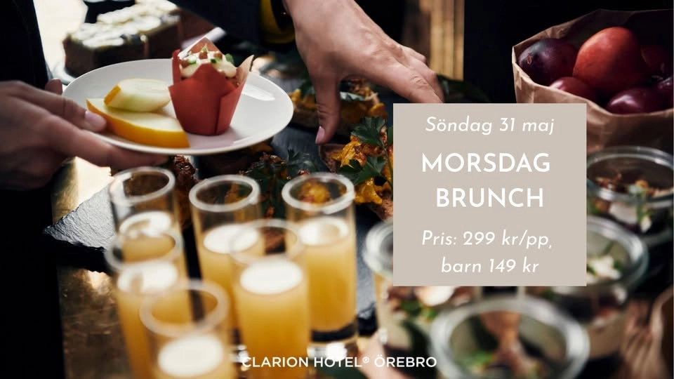 Morsdag brunch at Clarion Hotel Örebro