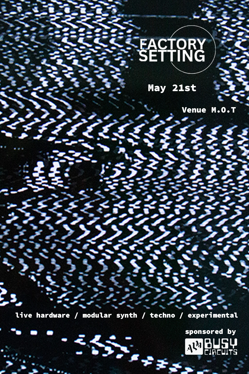 Factory Setting (live hardware / modular synth / techno / experimental)