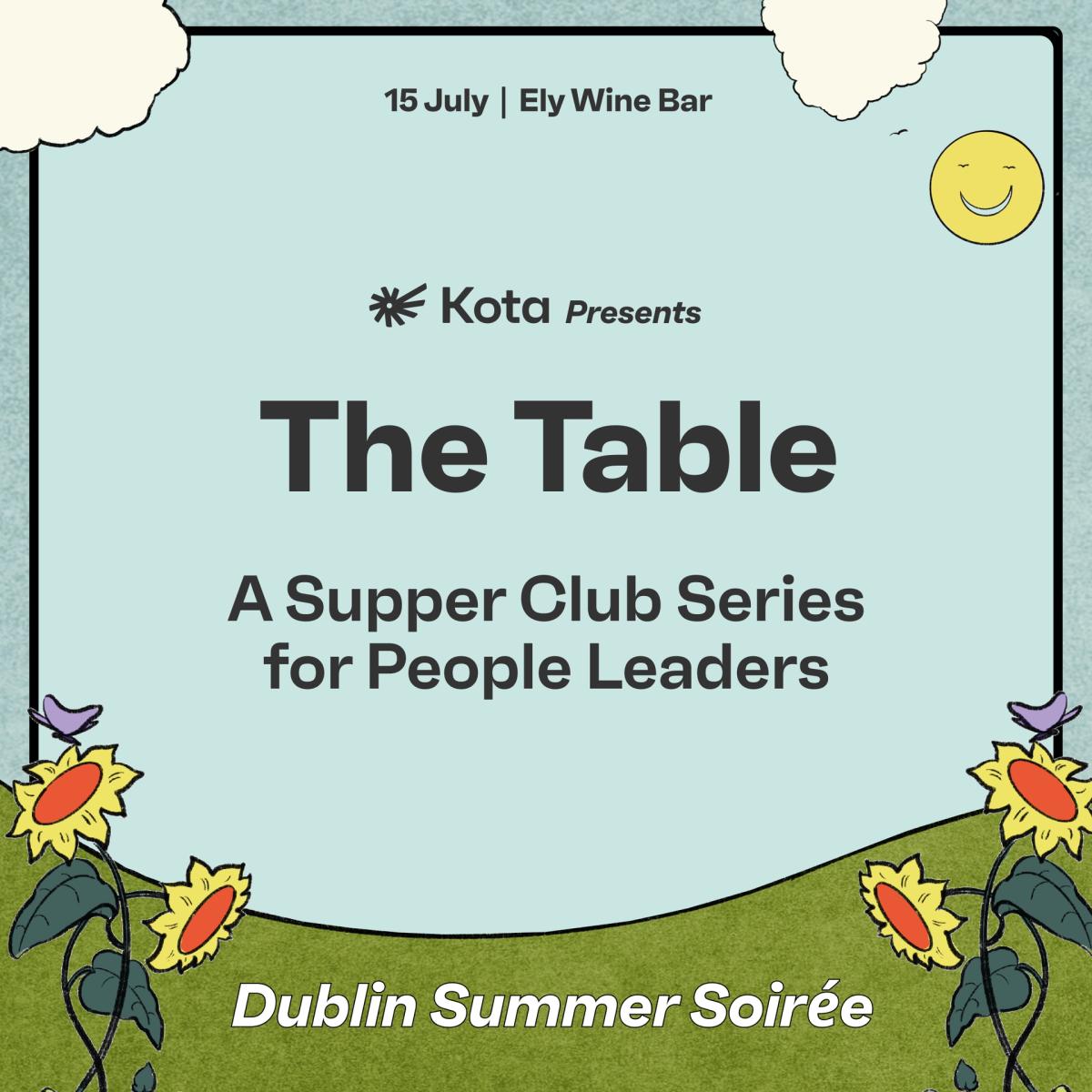 The Table | A Supper Club Series for People Leaders