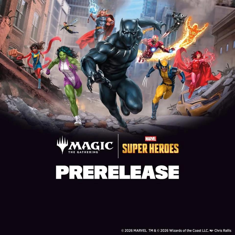 Marvel Super Heroes prerelease!
