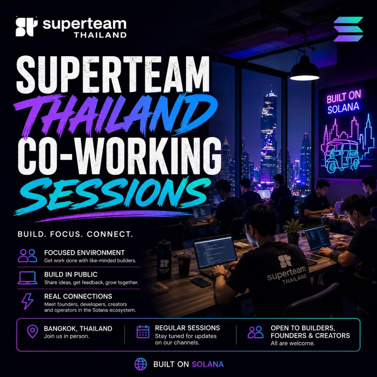 Superteam Thailand Co-Working BKK with ContributionDAO