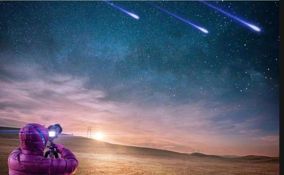 Nuit des étoiles filantes. Rando Nocturne Apéro