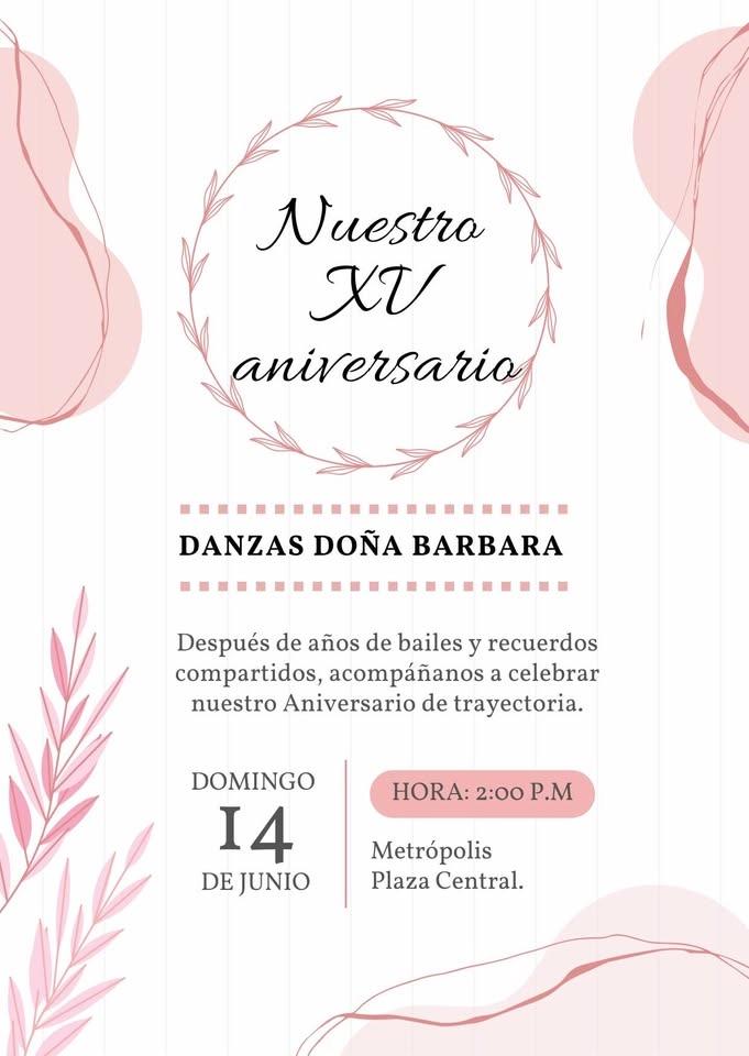Gala aniversaria por los XV años de trayectoria