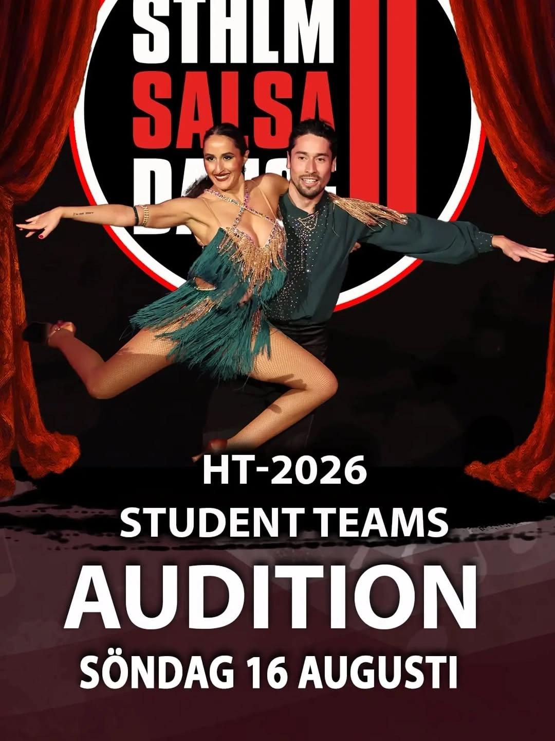 Stockholm Salsa Dance Student Team Audition HT-2026