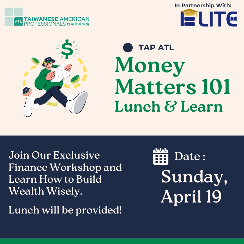 TAP Presents: Money Matters 101