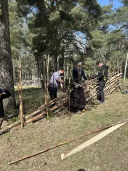 Grundkurs i traditionellt gärdsgårdsbygge