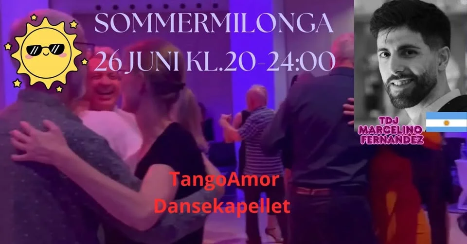 Sommermilonga med TDJ Marcelino Fernandez fra Argentina