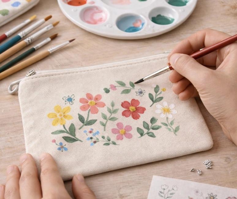 Canvas Zip Bags