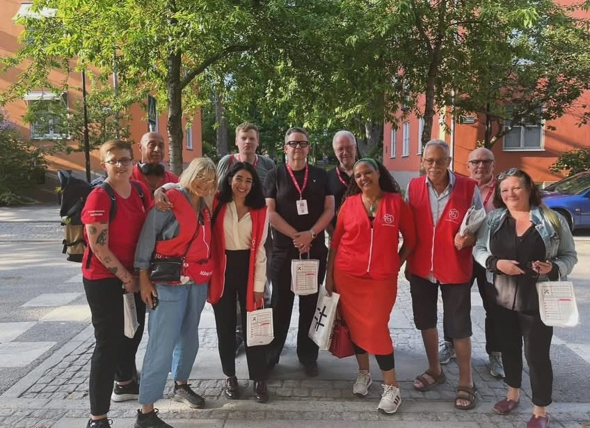 Knacka dörr med Lawen Redar - fika först