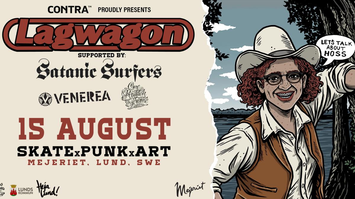 Skate x Punk x Art - Lagwagon, Satanic Surfers mfl