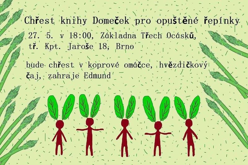 Chřest knihy Domeček pro opuštěné řepínky