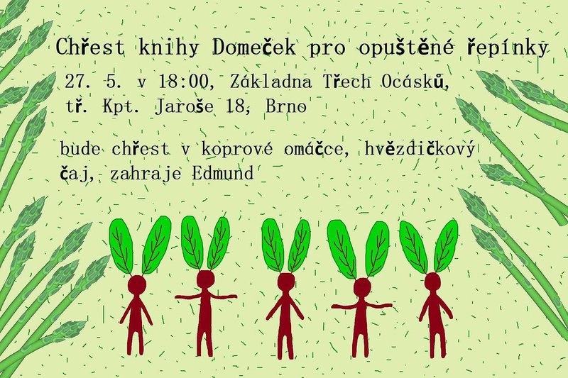 Chřest knihy Domeček pro opuštěné řepínky