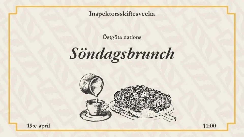Inspektorsskiftesbrunch