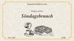 Inspektorsskiftesbrunch