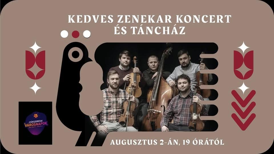 Kedves Zenekar koncert és táncház