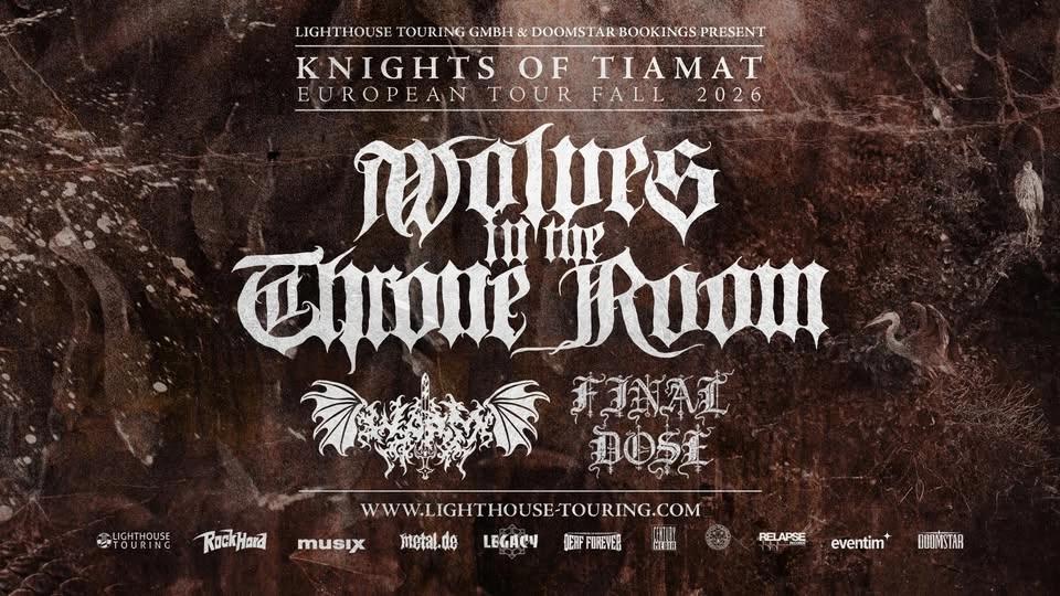 Wolves in the Throne Room - Knights of Tiamat European Tour 2026 | Stuttgart