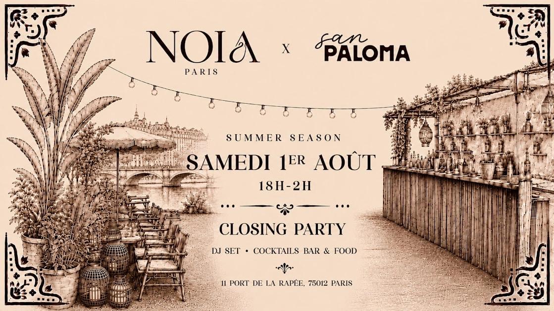 Noïa Open Air | Closing Party | 01/08