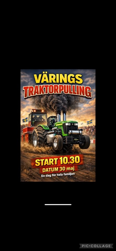 SM Traktorpulling i Väring