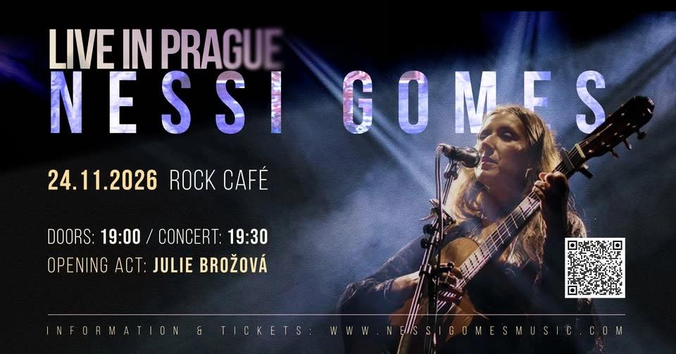 Nessi Gomes - Live in Prague 2026 / Rock Cafe