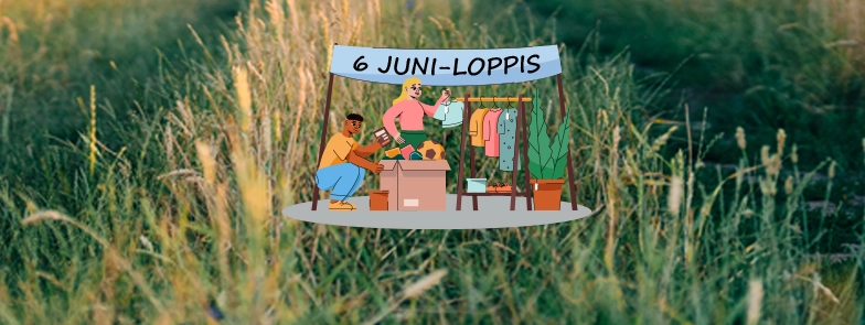 Sälj på 6 juni-loppis