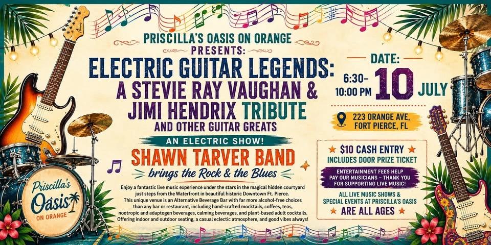 STEVIE RAY VAUGHN & JIM HENDRIX TRIBUTE