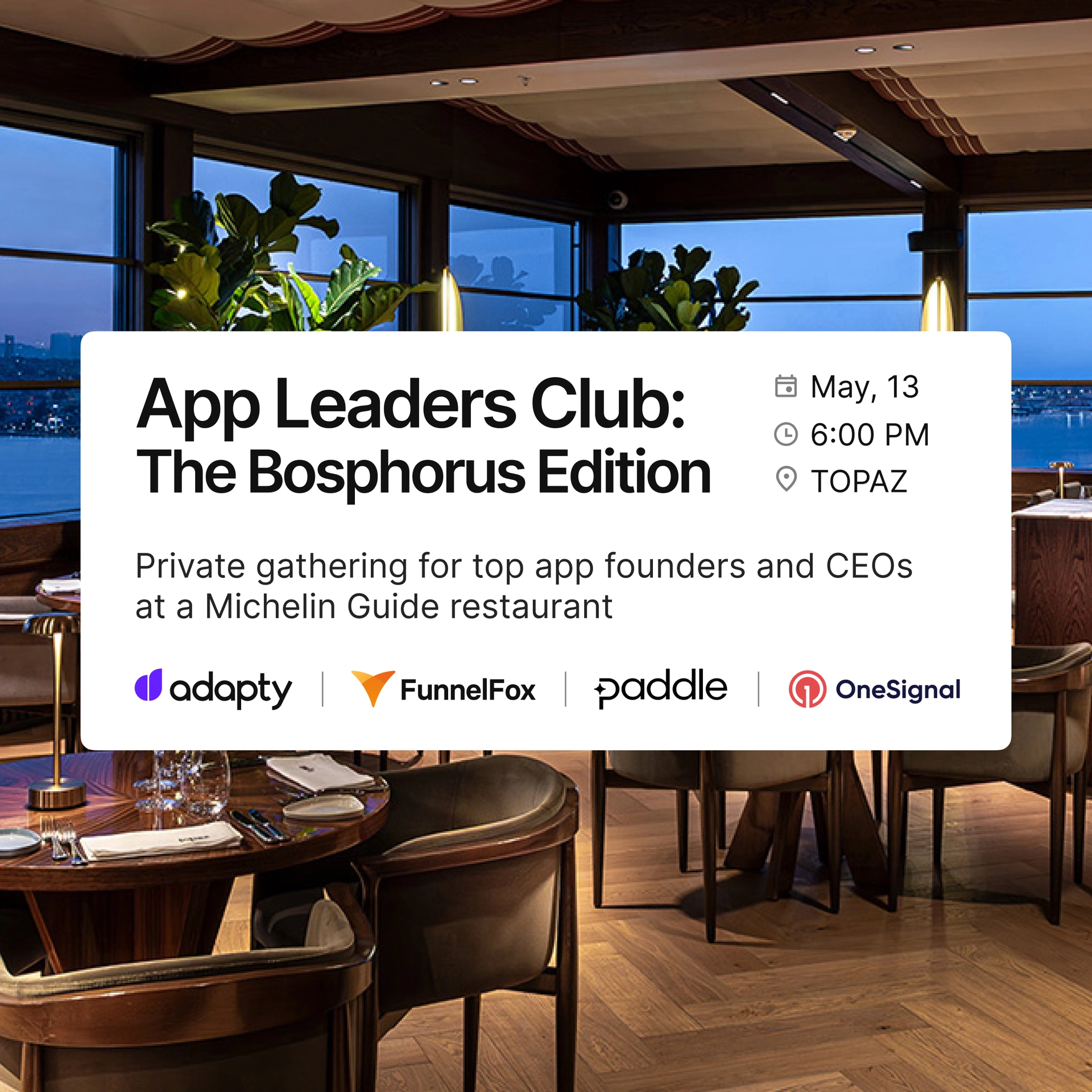 App Leaders Club: The Bosphorus Edition