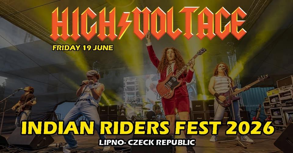 HIGH VOLTAGE⚡INDIAN RIDERS FEST 2026 - LIPNO (CZ)