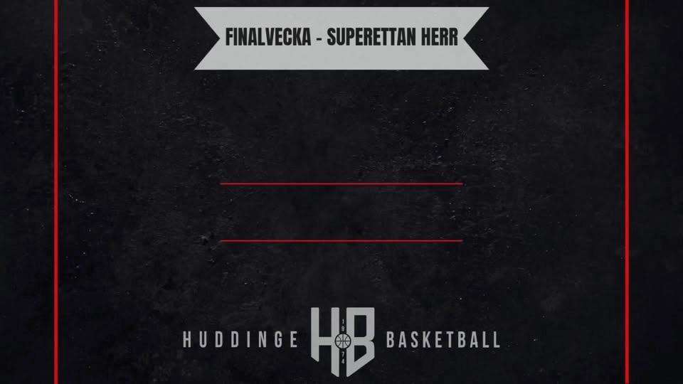 FINALVECKA - SUPERETTAN HERR