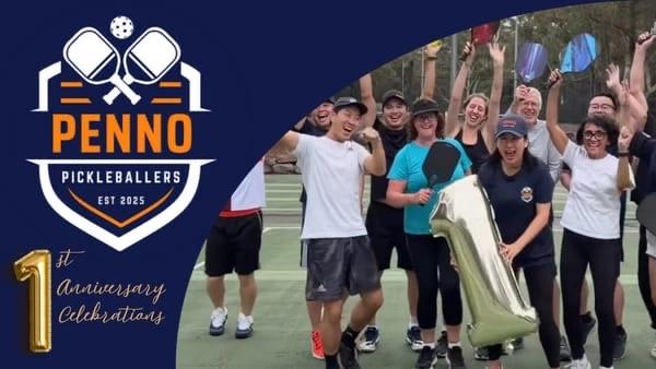 🥳 Penno Pickleballers first anniversary celebrations!🥳