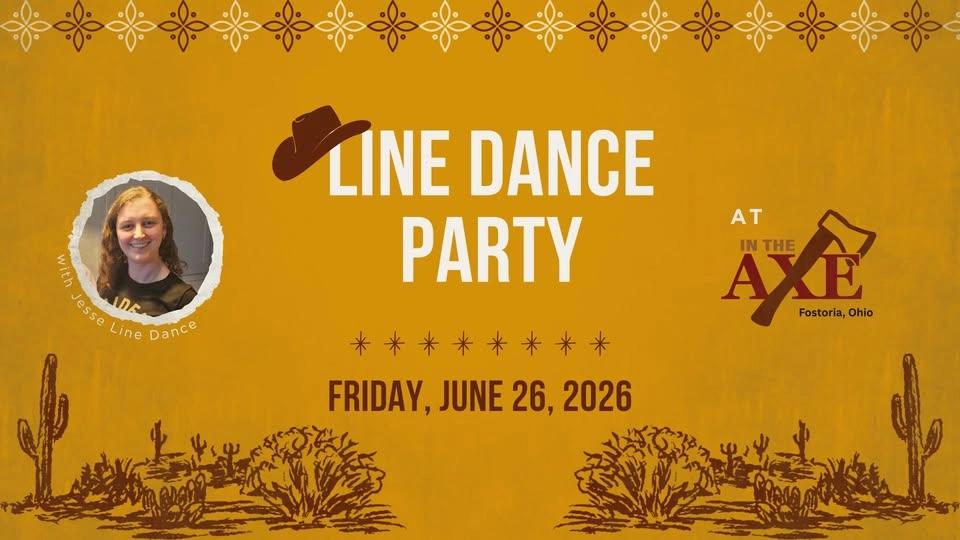 Line Dance Party in Axe Alley
