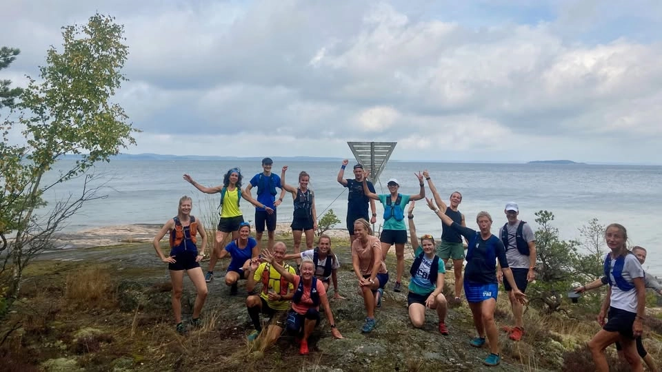 Team Nordic Trail långpass Utö med TNT Flempan
