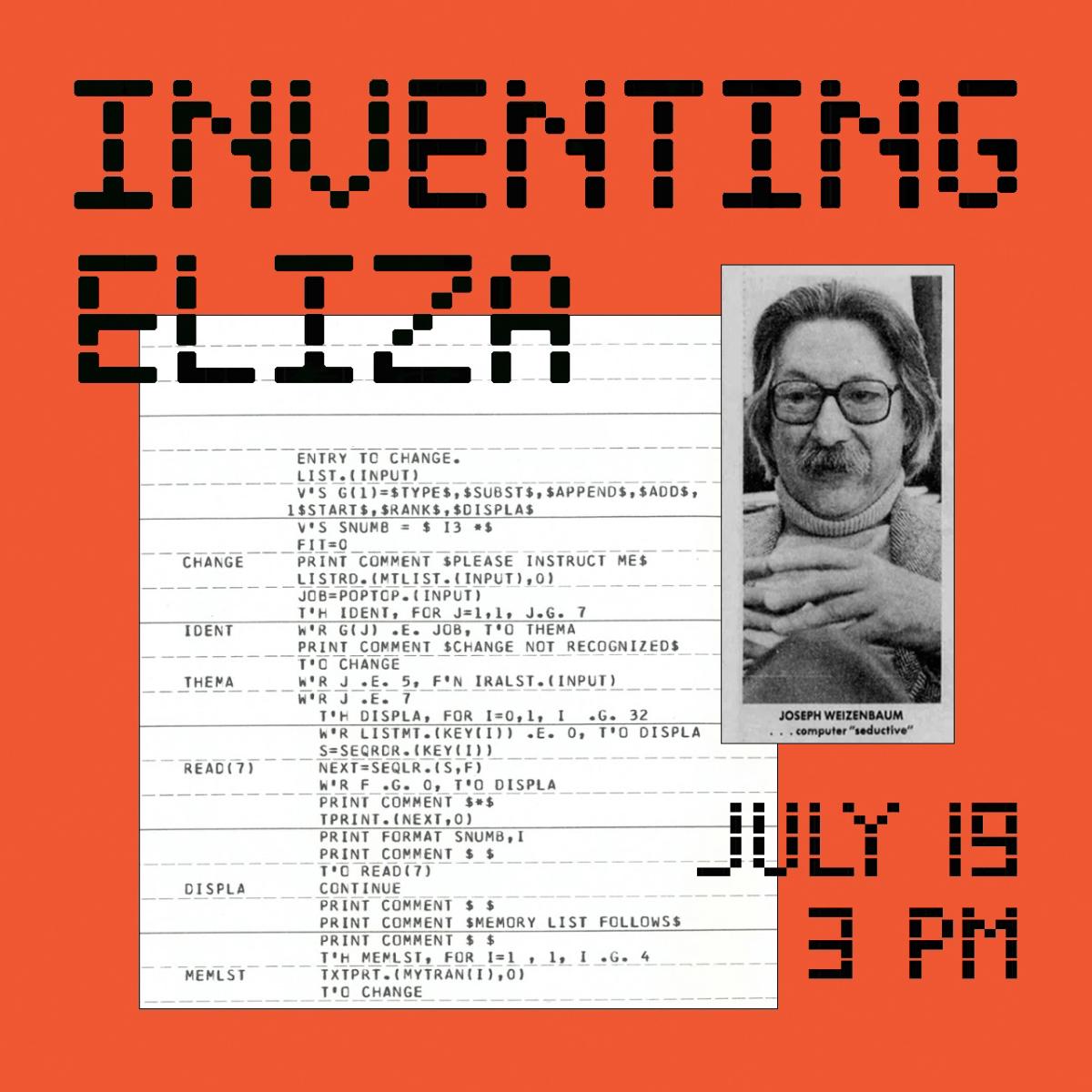 Inventing Eliza