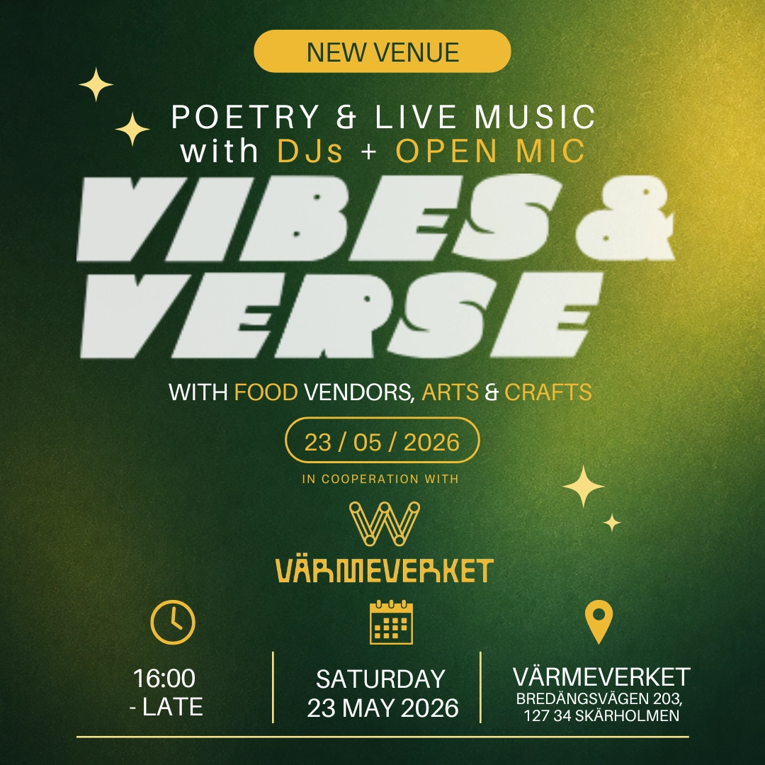 Vibes & Verse: Poetry Party