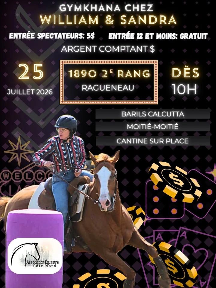 gymkhana chez William et Sandra