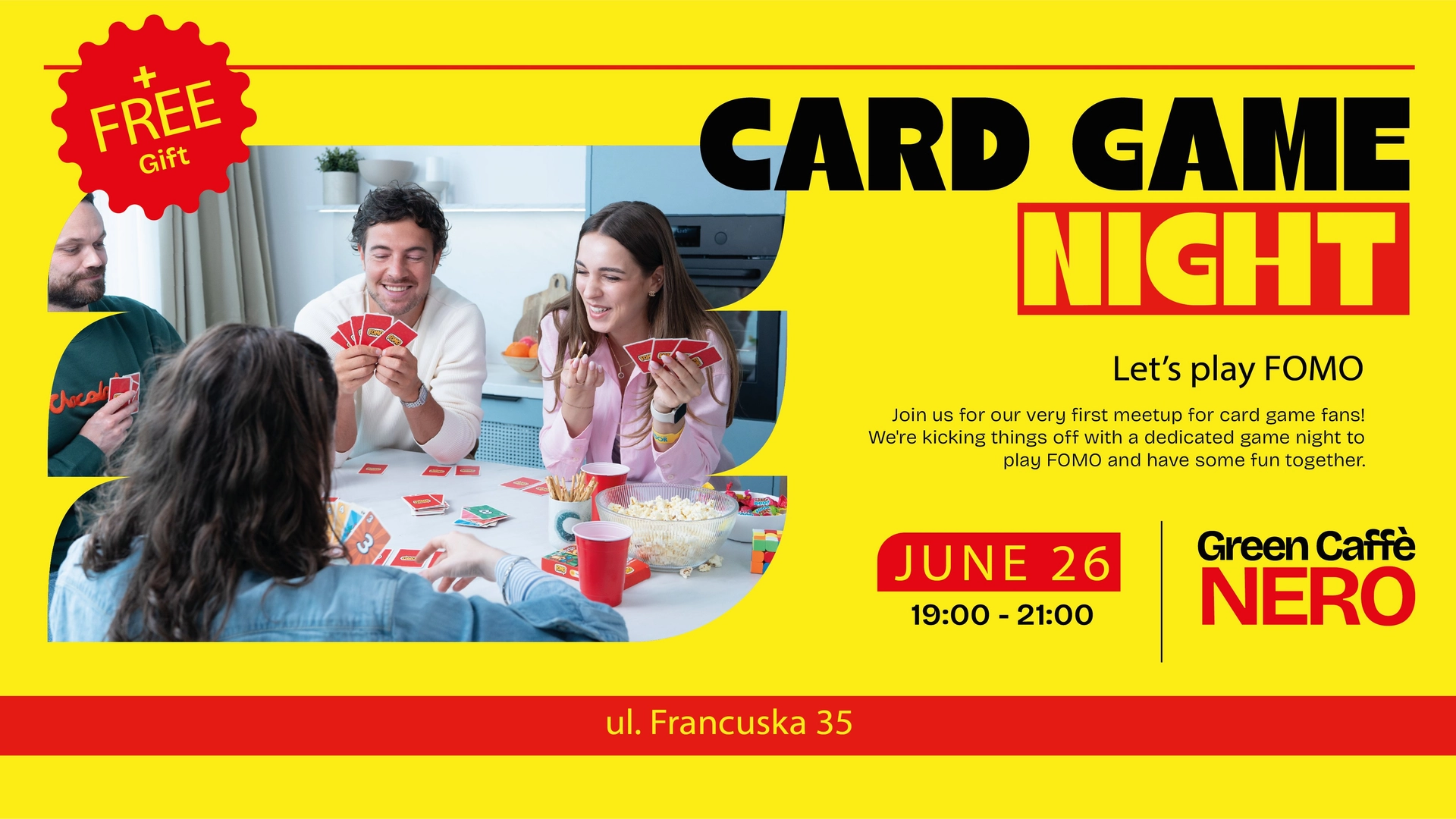 FOMO Card Game Night + FREE Gift