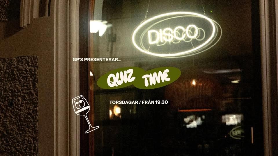 QUIZTORSDAG PÅ GP'S ❤️🔥