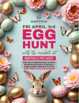 Easter Egg Hunt at Marysville Post Acute