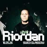 SWG3 Presents Riordan