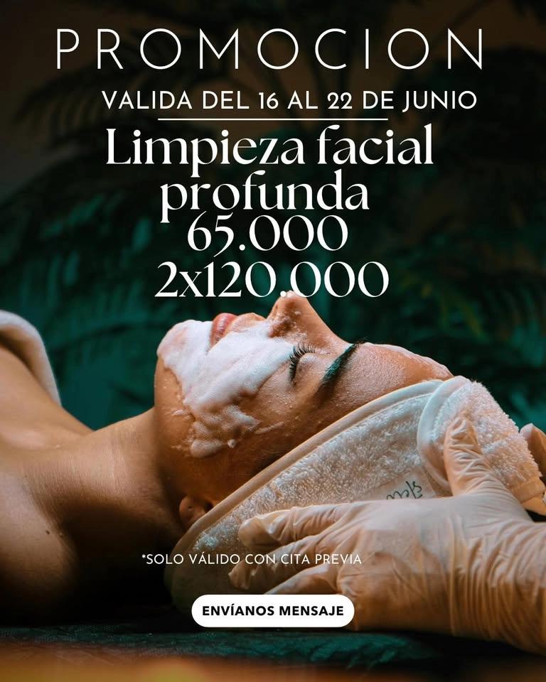 Promoción limpiezas faciales