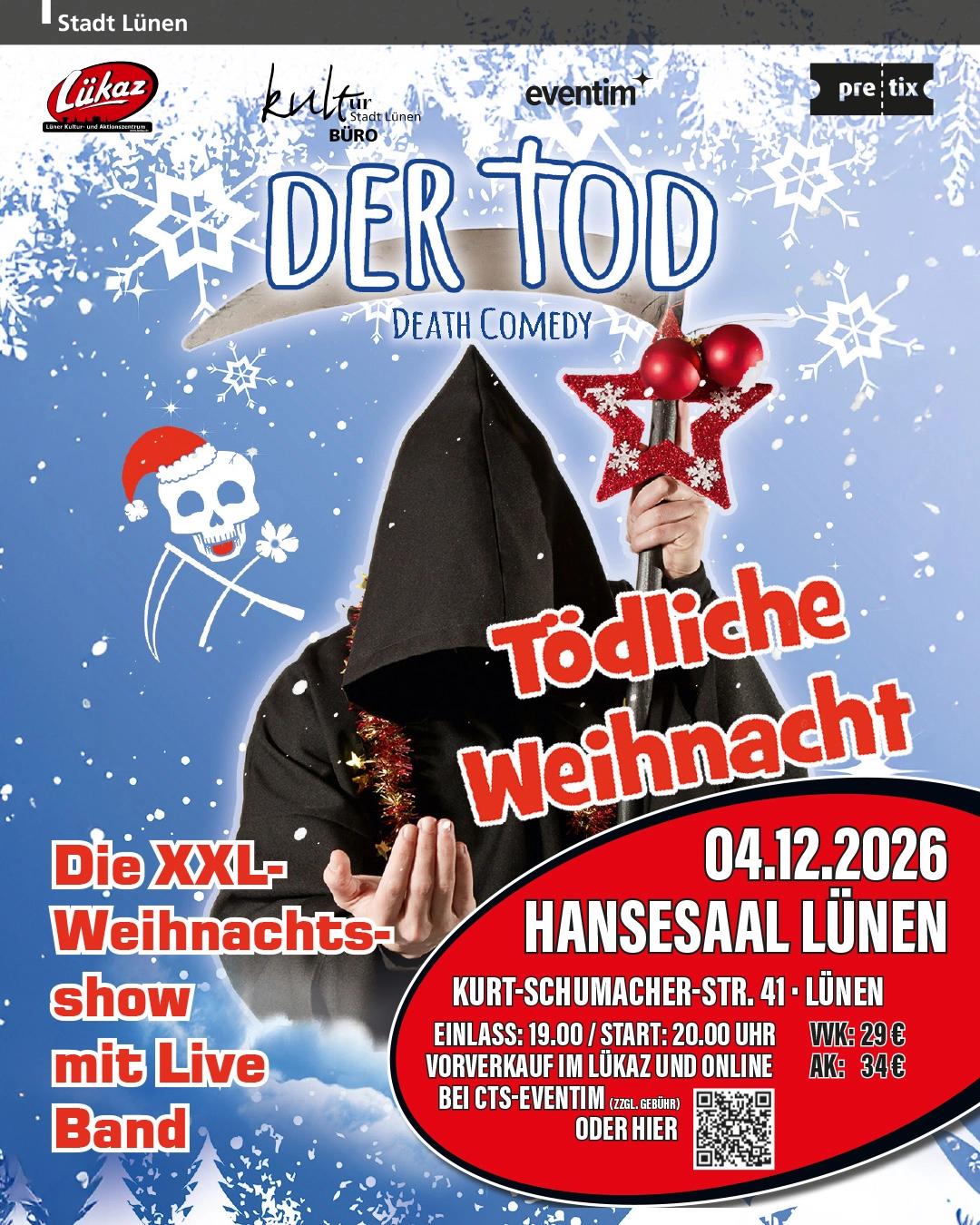 Der Tod - XXL-Weihnachtsshow