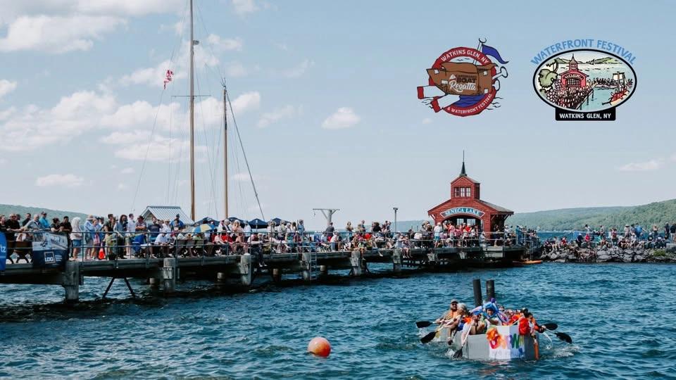 Watkins Glen Waterfront Festival & Cardboard Boat Regatta
