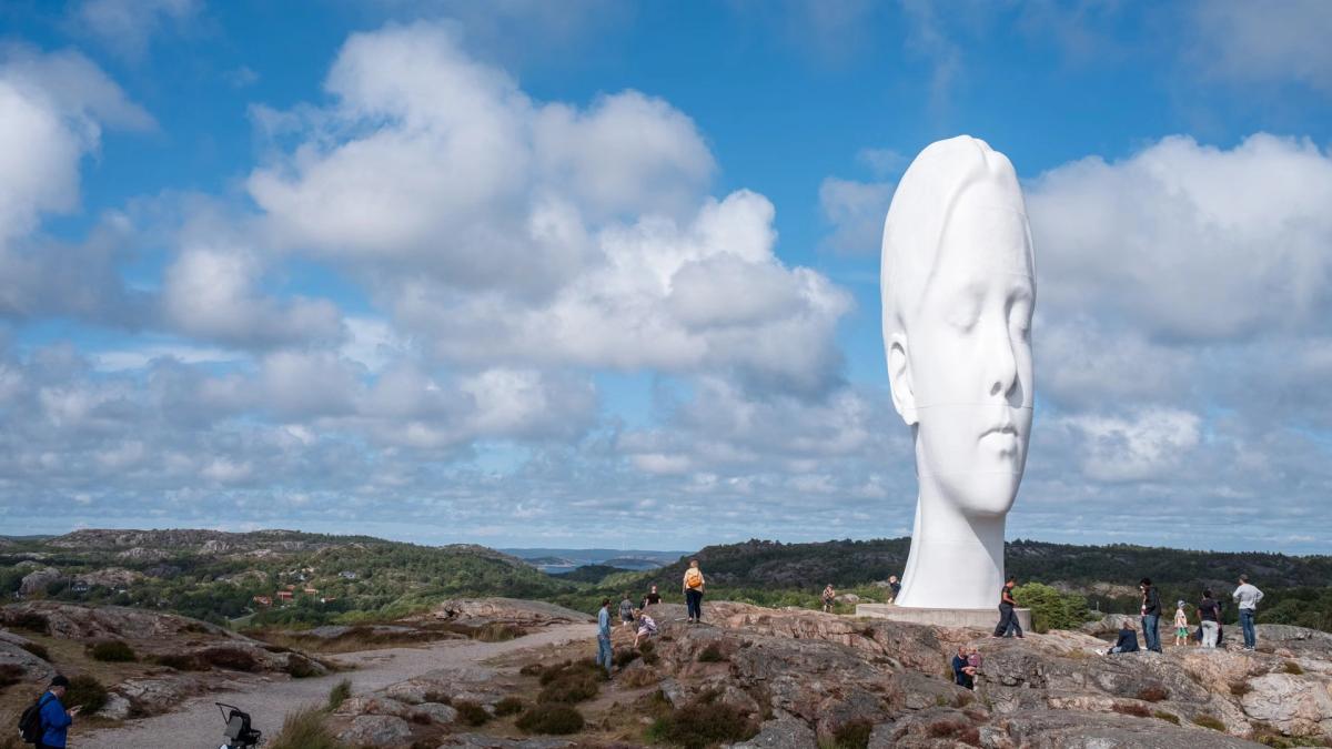 Skulptur i Pilane