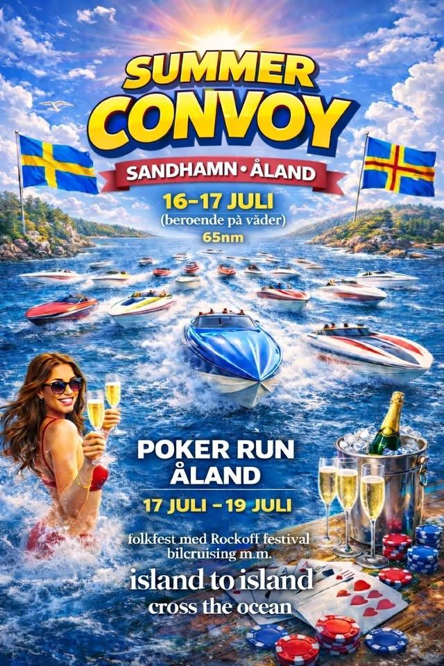 Summer Convoy☀️🏖️Sandhamn-Åland-Sandhamn