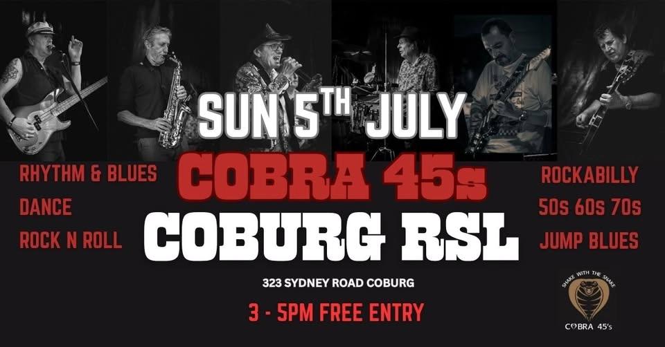 COBRA 45s @ COBURG RSL