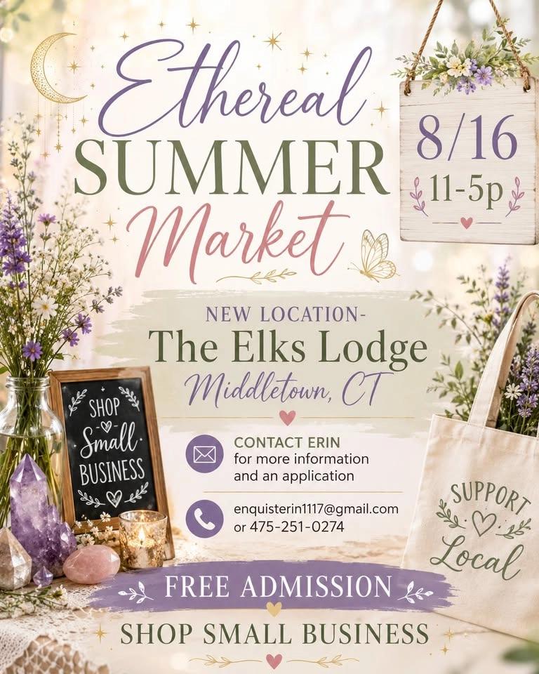 Ethereal Summer Market- Indoor Vendor & Craft Fair