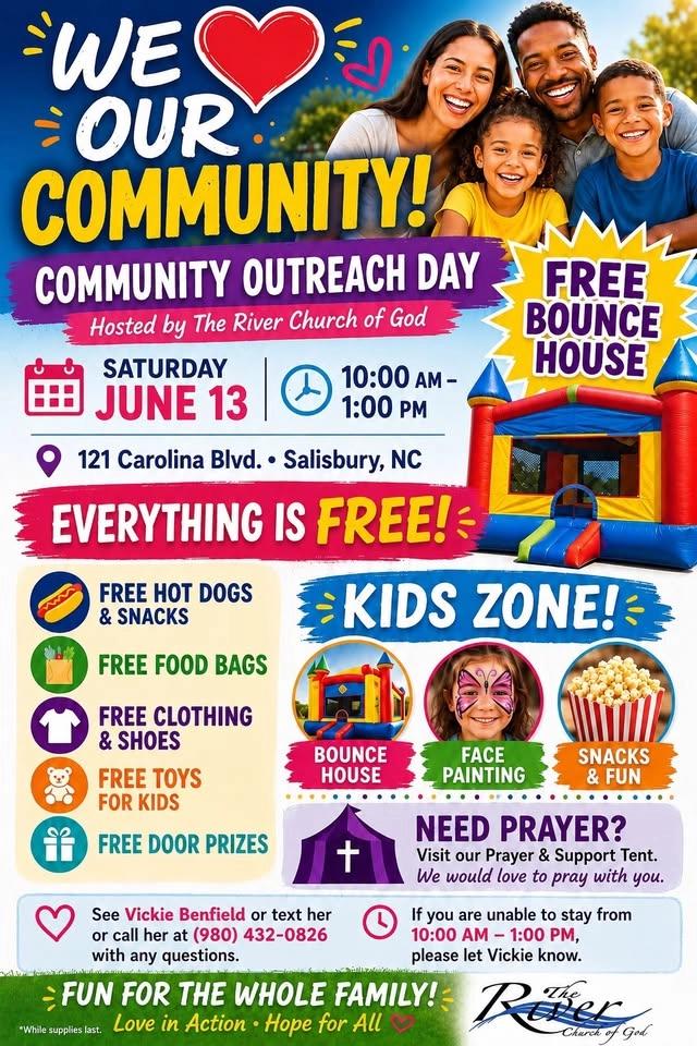 We love our community outreach and fun day